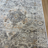 Serena Cream Mustard Hallway Runner 80CM Wide