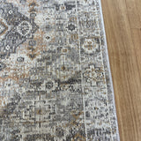 Serena Cream Mustard Hallway Runner 80CM Wide