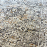 Serena Cream Mustard Hallway Runner 80CM Wide