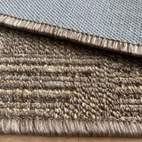 Roma Squares Mocha Hallway Runner 67CM Wide