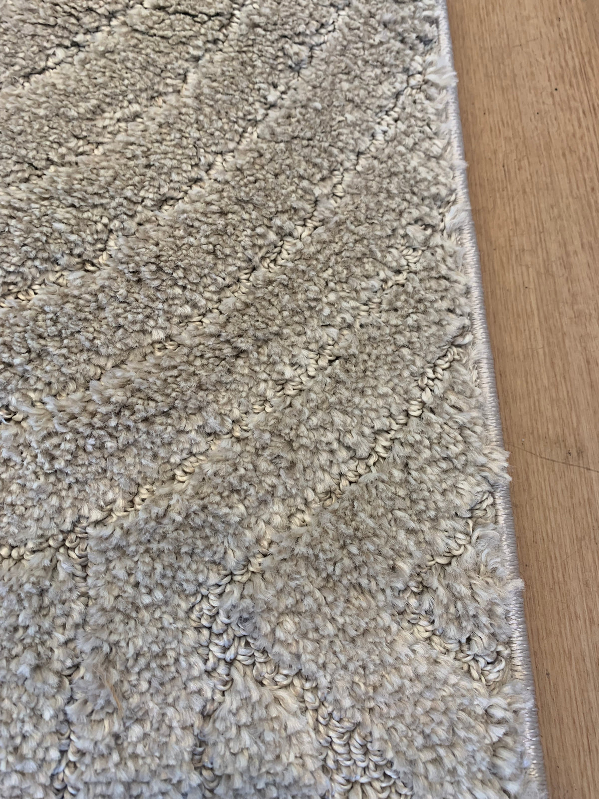 Marli Beige Hallway Runner 80CM Wide- CLEARANCE