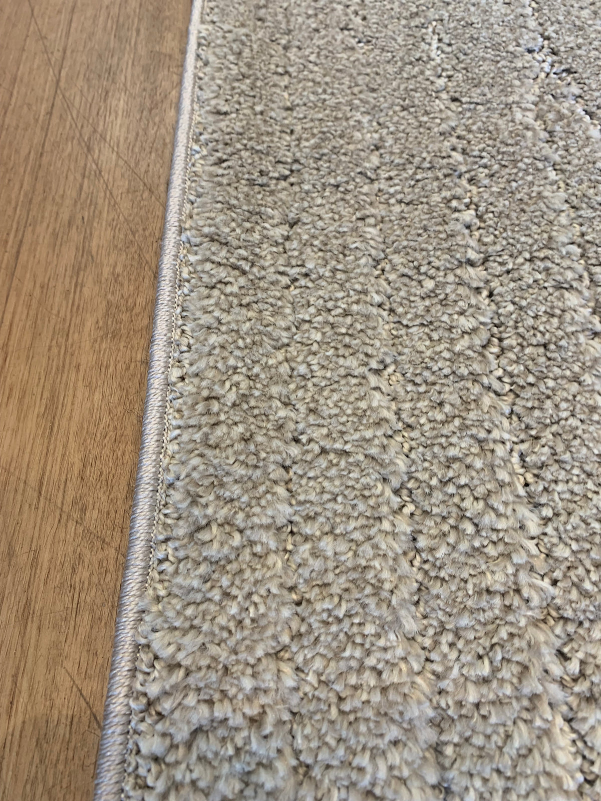 Marli Beige Hallway Runner 80CM Wide- CLEARANCE