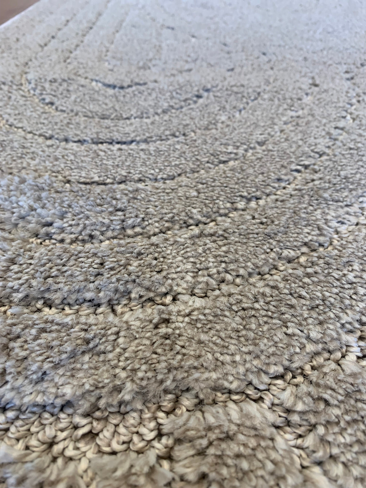 Marli Beige Hallway Runner 80CM Wide- CLEARANCE