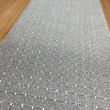 Roma Dots Grey Hallway Runner 80CM Wide