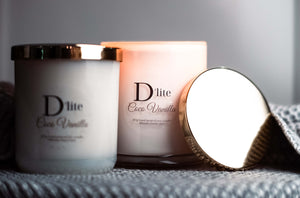 D'Lite  Coco Vanilla Soy Candle