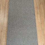 Phoenix Taupe Hall Runner 80cm Wide Non Slip Backing