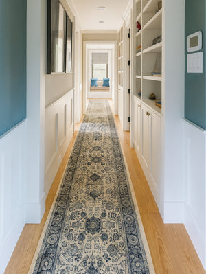 Traditional Hall Runner Verona Cream 9641 80CM Wide