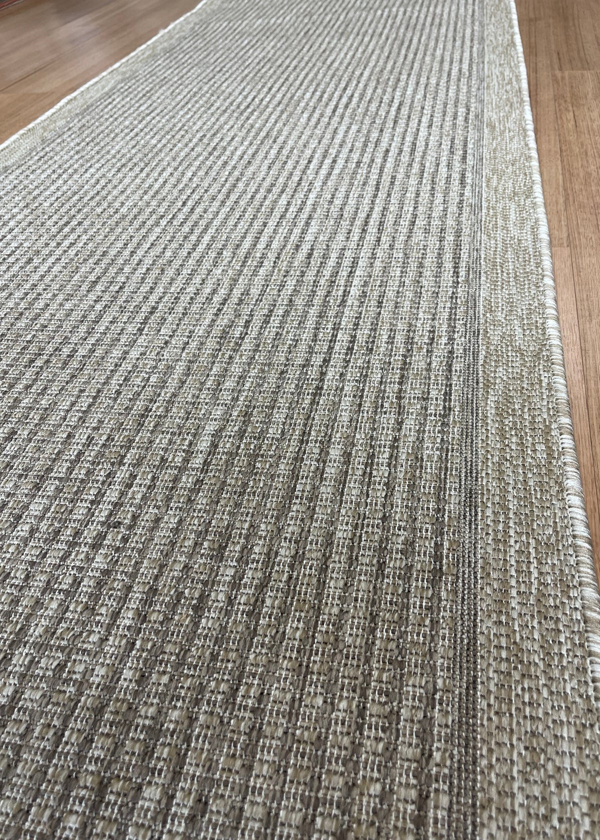 Chino 2822 Sand Silver Hallway Runner 80cm Wide Non-Slip
