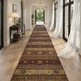 Afghan Red Hallway Runner 80CM Wide