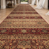 Afghan Red Hallway Runner 80CM Wide