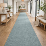 Malia Olive Hallway Runner Non-Slip 80cm Wide