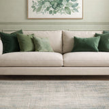 Carmen Grey Blue Striped