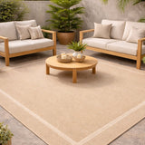 Barton Border Tan Rug