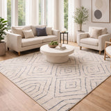 Cozy Ivory Beige Rug 5632