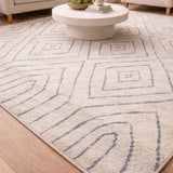 Cozy Ivory Beige Rug 5632