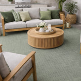 Malia Olive Non Slip Rug