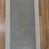 Chino 2822 Taupe Linen Hallway Runner Non-Slip 80CM Wide