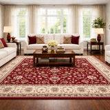 Heirloom Bordeaux Traditional Rug