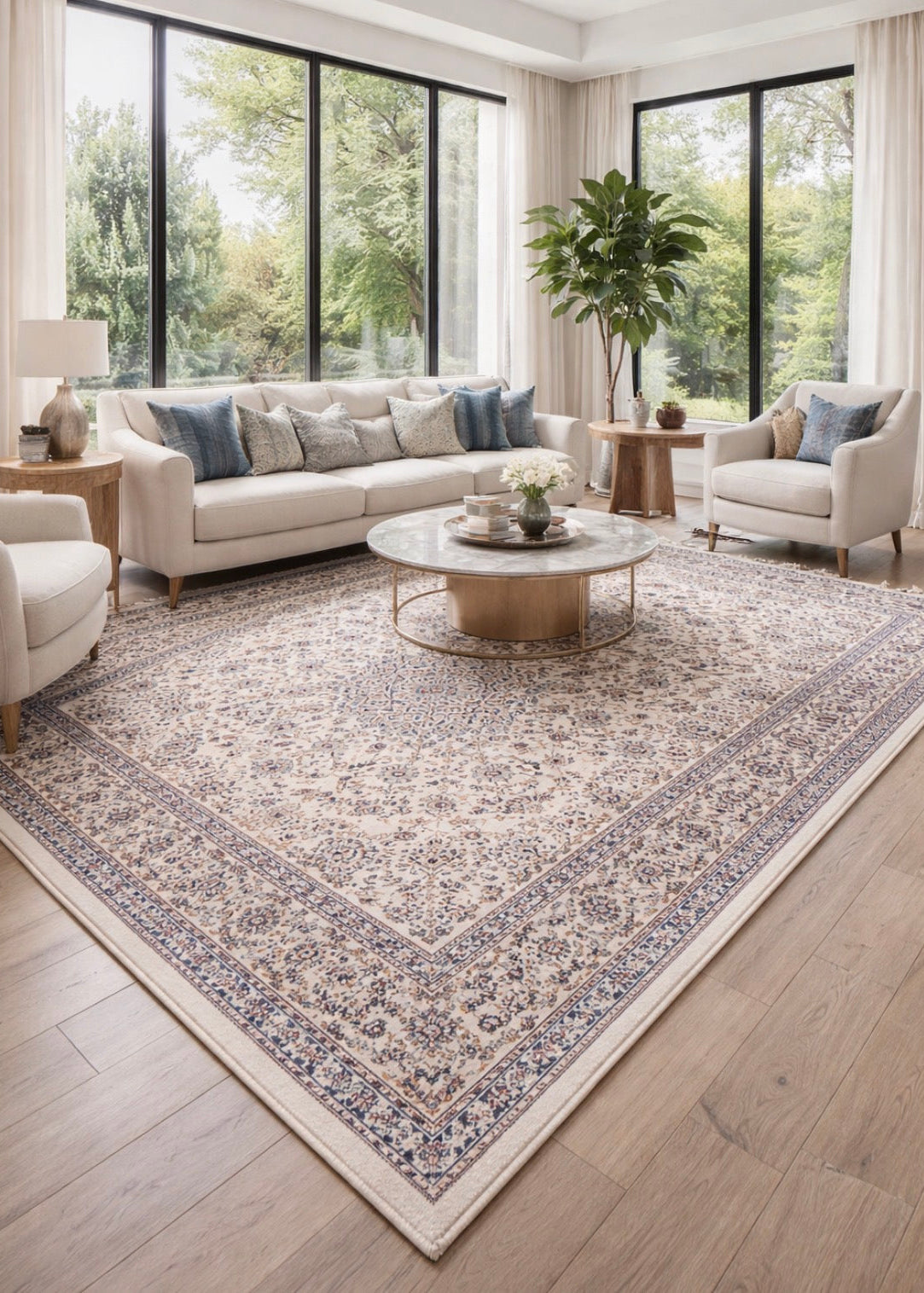 Heirloom Ivory Traditional Rug – RugLove