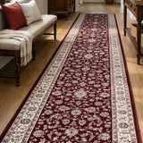 Heirloom Bordeaux Hallway Runner 80CM Wide
