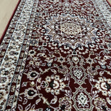 Heirloom Bordeaux Medallion Hallway Runner 80CM Wide