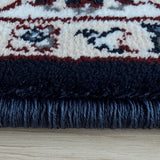 Heirloom Navy Hallway Runner 80CM Wide