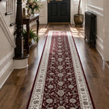 Heirloom Bordeaux Hallway Runner 80CM Wide