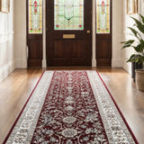 Heirloom Bordeaux Hallway Runner 80CM Wide