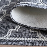 Moroccan Silver Ivory Hall Runner Non-Slip 80cm Wide