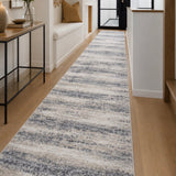 Sienna Grey Cream Hallway Runner 80CM Wide