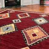 Kachan Red Aztec Rug