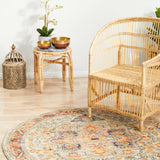 Legacy 850 Rust Round Rug