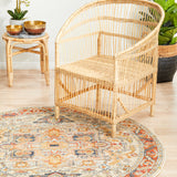 Legacy 850 Rust Round Rug