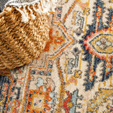Legacy 850 Rust Round Rug