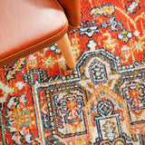 Legacy 850 Terracotta Round Rug