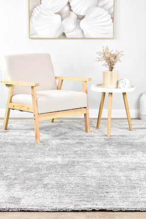 Lania Grey White Rug