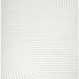 Lotus Abbey White Rug