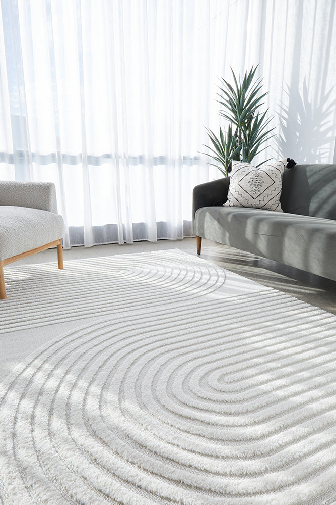 Home / Products / Lotus Abbey White Rug