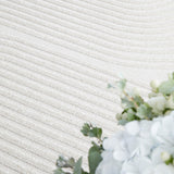 Lotus Abbey White Rug