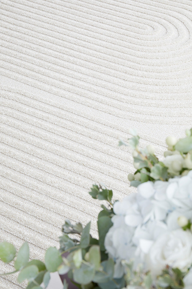 Home / Products / Lotus Abbey White Rug