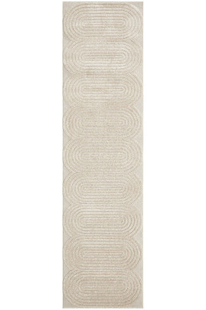 Lotus Carl Beige Runner Rug