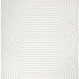 Lotus Carl White Rug
