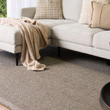 Lara Taupe Grey Non Slip Rug