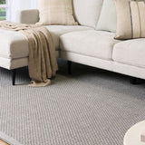 Lara Silver Non Slip Rug