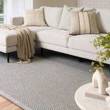 Lara Silver Non Slip Rug