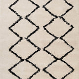 Luana 7 Ivory Charcoal Rug