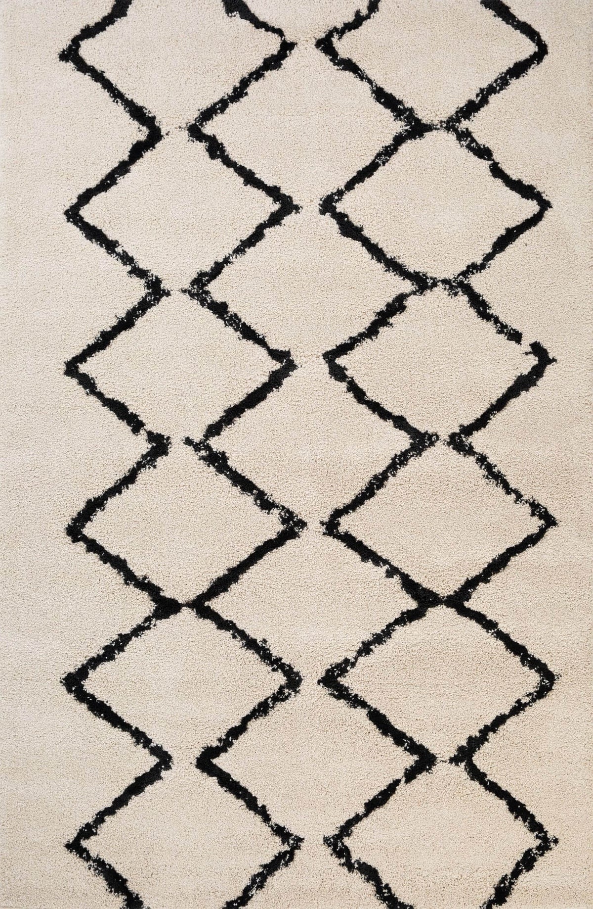 Luana 7 Ivory Charcoal Rug