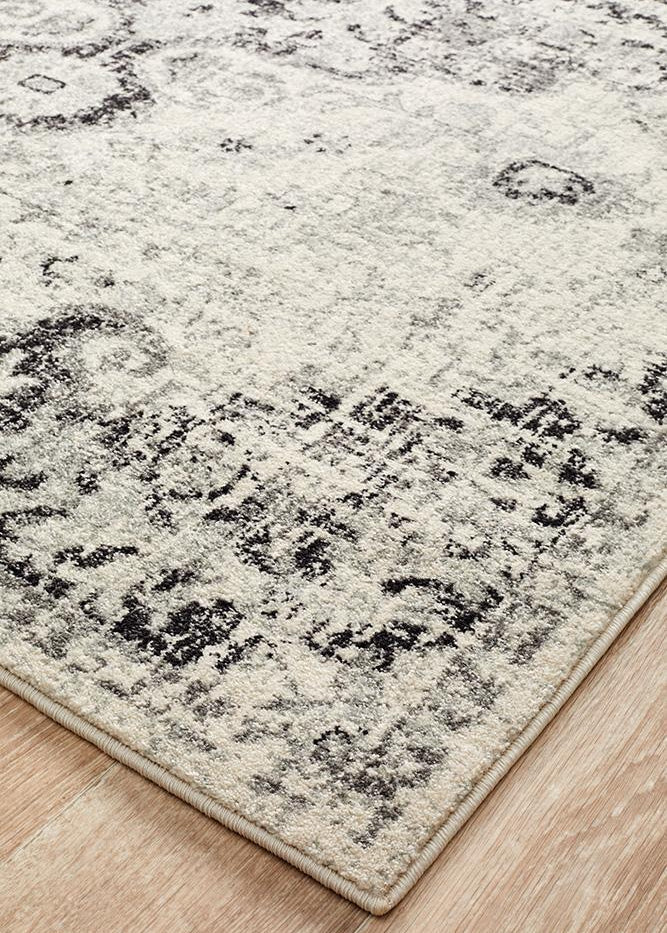 Museum Transitional Charcoal Rug