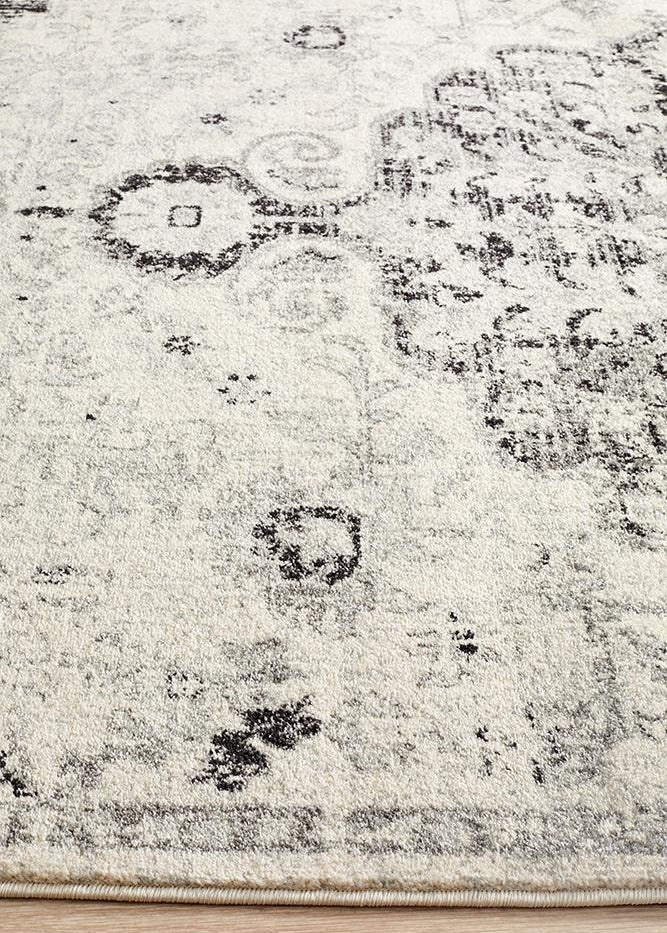 Museum Transitional Charcoal Rug
