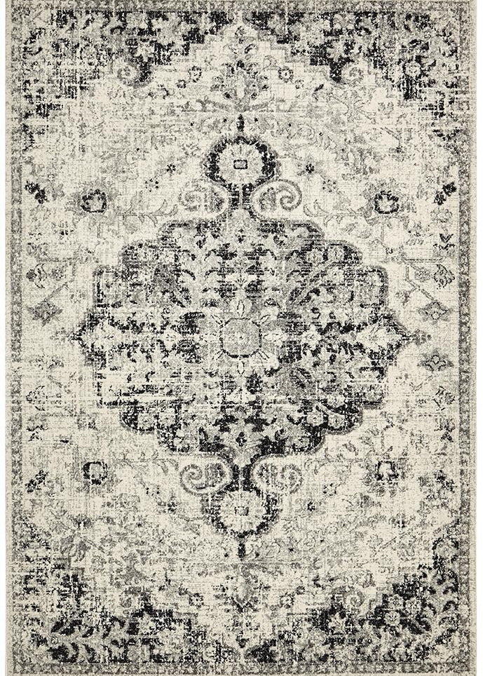 Museum Transitional Charcoal Rug
